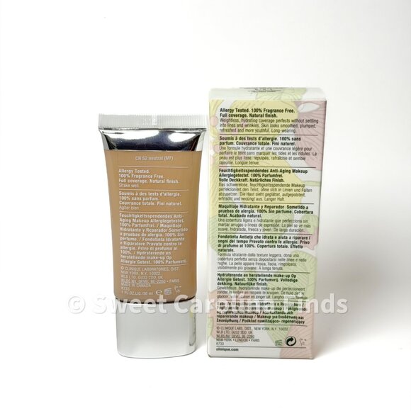 Clinique Even Better Refresh CN 52 Natural Hydrating Makeup Foundation NEW - Picture 2 of 3